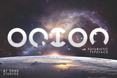 ORION - A Futuristic Typeface