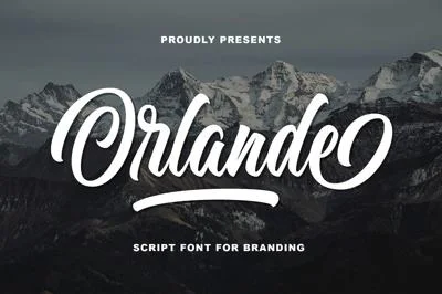 Orlande - Awesome for Branding Font