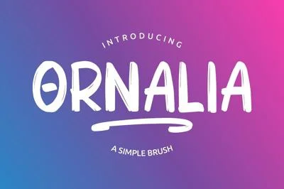Ornalia Display Font