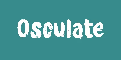 Osculate Font