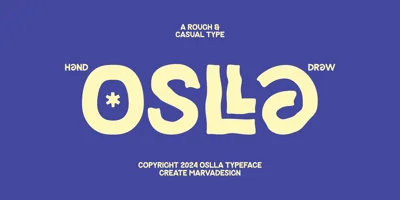 Oslla Font
