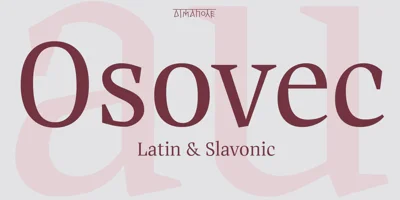Osovec Font