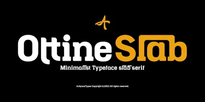 Ottine Slab Font