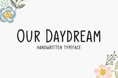 Our Daydream Typeface
