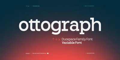 OV Ottograph Duospace Font