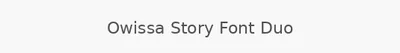 Owissa Story Font Duo