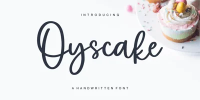 Oyscake Font