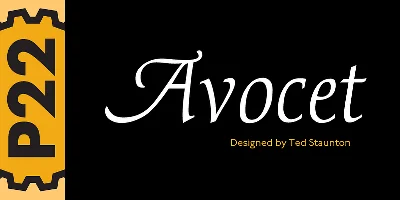 P22 Avocet Pro Font