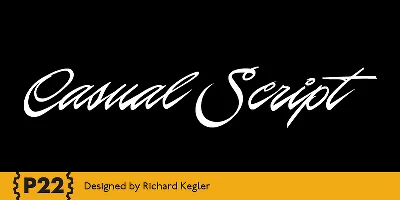 P22 Casual Script Pro Font