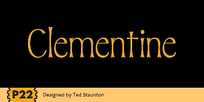 P22 Clementine Font