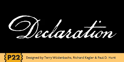 P22 Declaration Pro Font