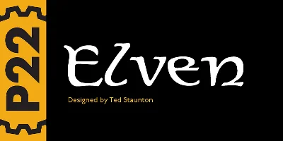 P22 Elven Font