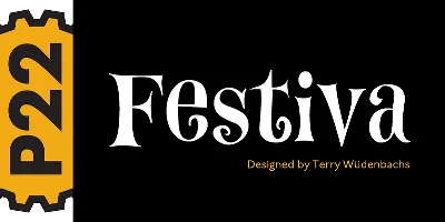P22 Festiva Font
