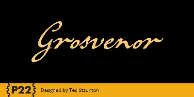 P22 Grosvenor Font