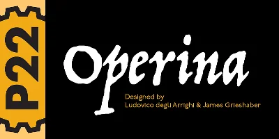 P22 Operina Pro Font