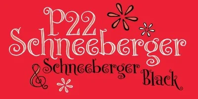 P22 Schneeberger Font