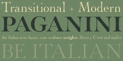 Paganini Font