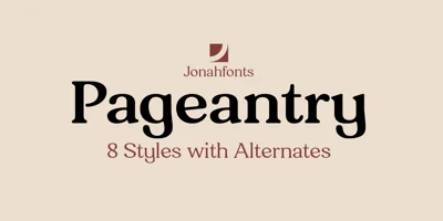 Pageantry Font