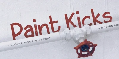 Paint Kicks Font