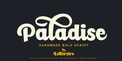 Paladise Font