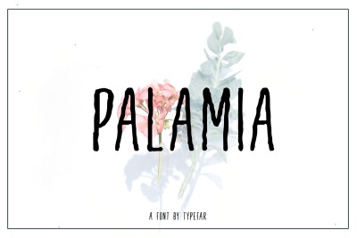 Palamia Typeface