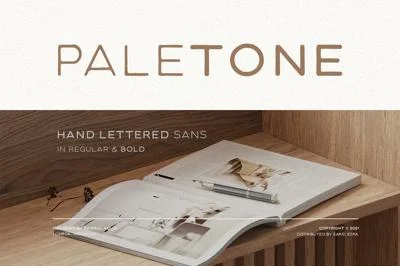 Paletone - Hand Lettered Sans Font