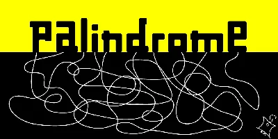 Palindrome Font