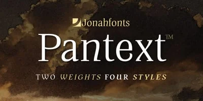 Pantext Font