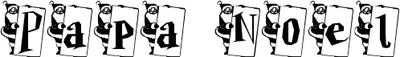 Papa Noel Font