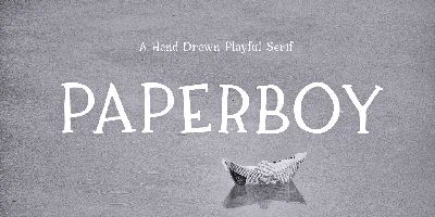 Paperboy Font