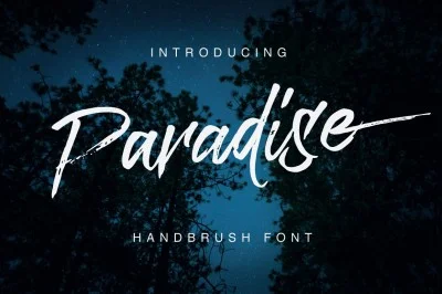 Paradise Typeface
