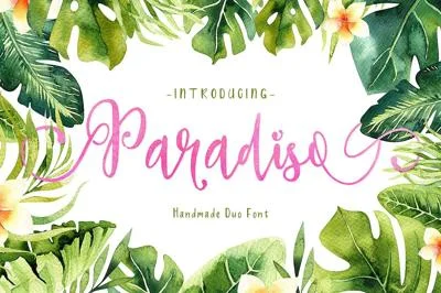 Paradiso - Fonts Duo