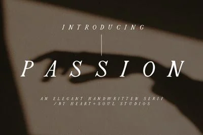 Passion | Romantic Serif Font