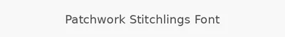 Patchwork Stitchlings Font