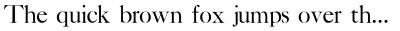 Patrician Font