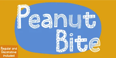 Peanut Bite Font
