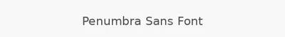 Penumbra Sans Font