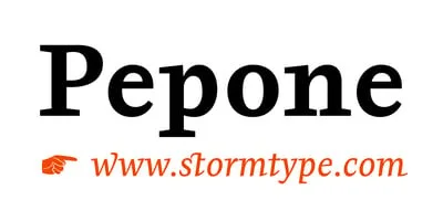 Pepone Font