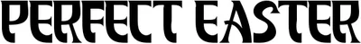 Perfect Easter Monogram Font