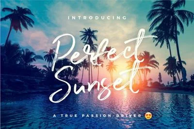 Perfect Sunset Typeface