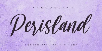 Perisland Font