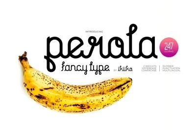 Perola - Fancy Type Font