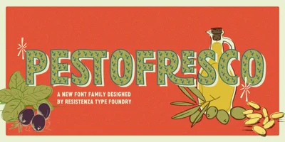 Pesto Fresco Font