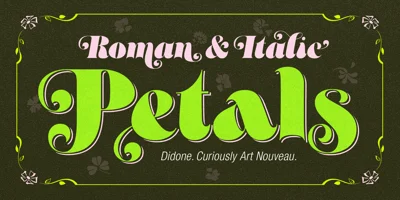 Petals BF Font