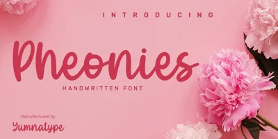 Pheonies Font
