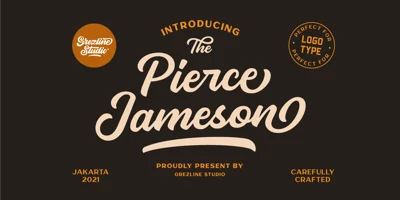 Pierce Jameson Font
