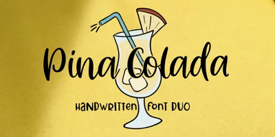Pina Colada Font