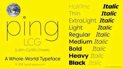 Ping LCG Font Free Download