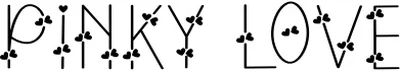 Pinky Love 3 Font