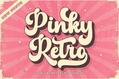Pinky Retro Font